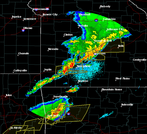 Interactive Hail Maps Hail Map for Springfield, MO