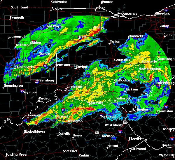Interactive Hail Maps Hail Map for Maysville, KY
