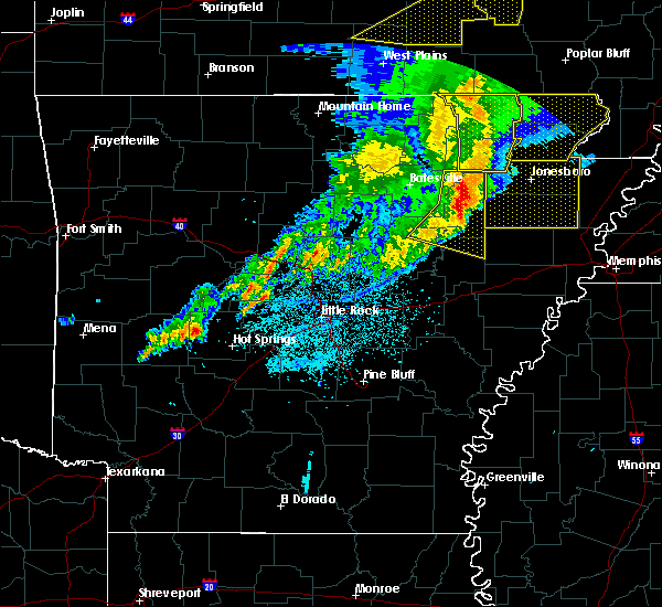 Interactive Hail Maps Hail Map for Newport, AR