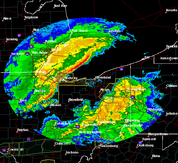 Interactive Hail Maps Hail Map for Canton, OH