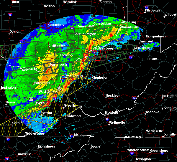 Interactive Hail Maps Hail Map for Hurricane, WV