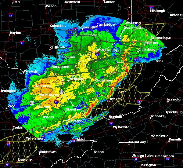 Interactive Hail Maps Hail Map for Oak Hill, WV