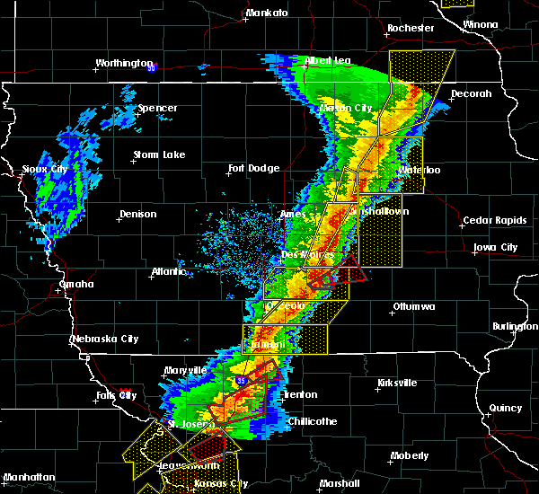 Interactive Hail Maps Hail Map for Pella, IA
