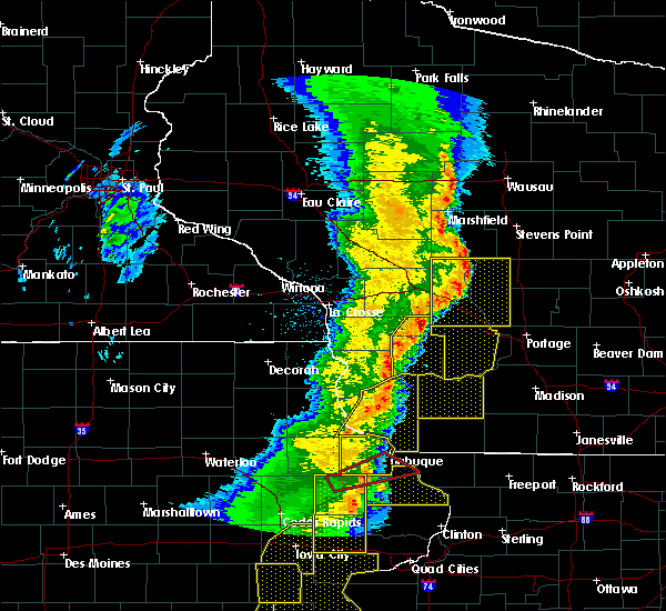 Interactive Hail Maps Hail Map for Rewey, WI