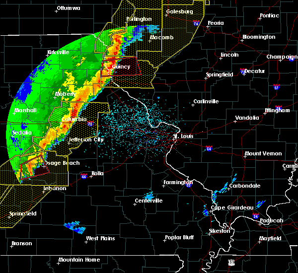 Interactive Hail Maps Hail Map for Quincy, IL