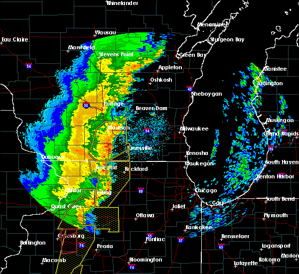 Interactive Hail Maps Hail Map for DeForest, WI