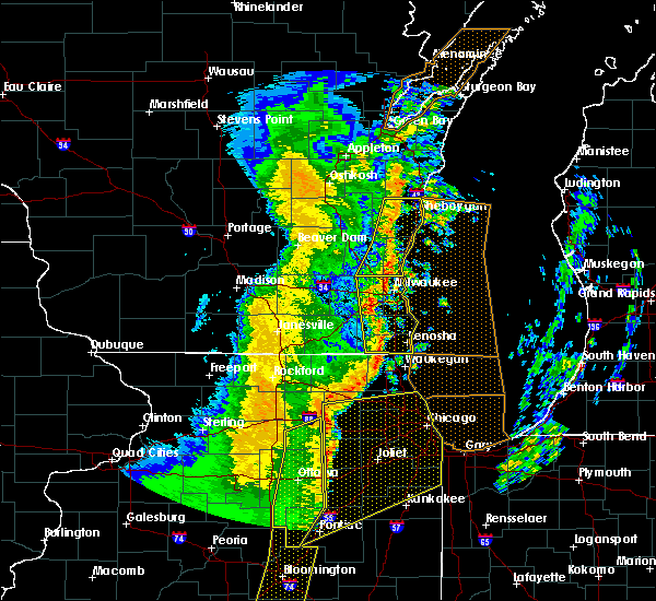 Interactive Hail Maps Hail Map for South Milwaukee, WI