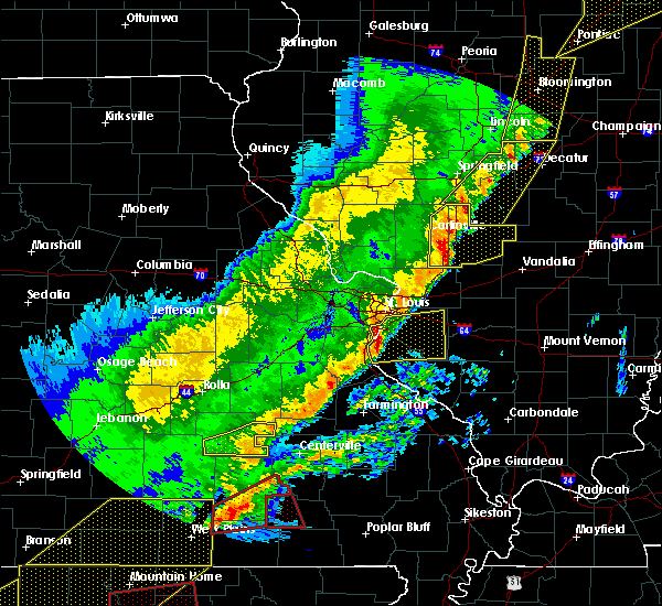 Interactive Hail Maps Hail Map for Arnold, MO