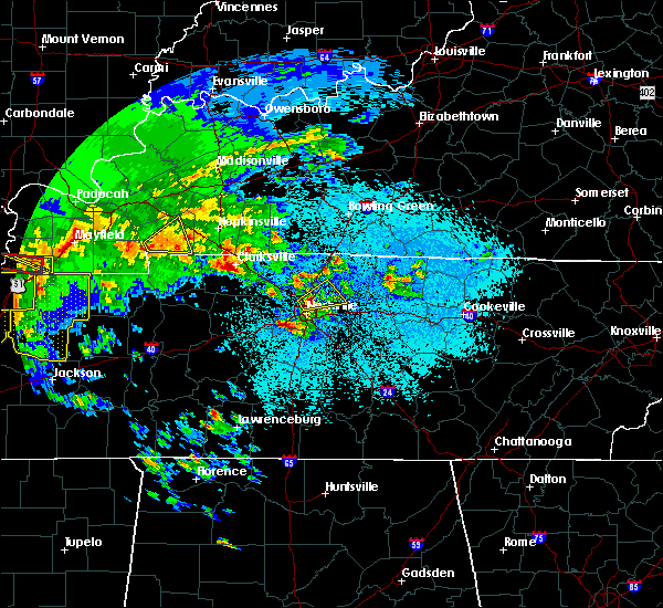 Interactive Hail Maps Hail Map for Hendersonville, TN