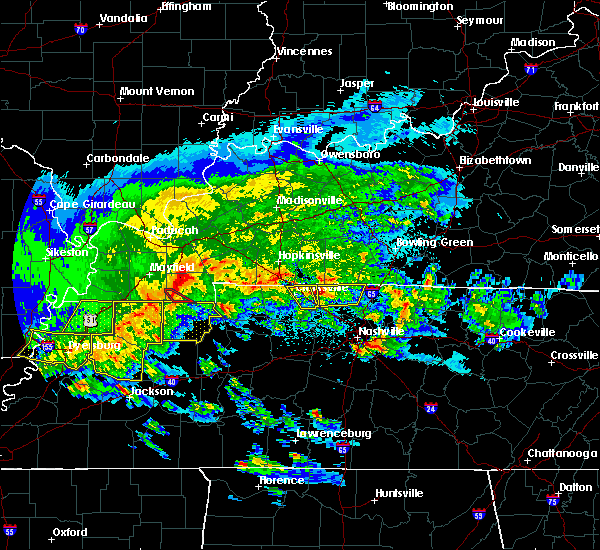 Interactive Hail Maps Hail Map for Springfield, TN