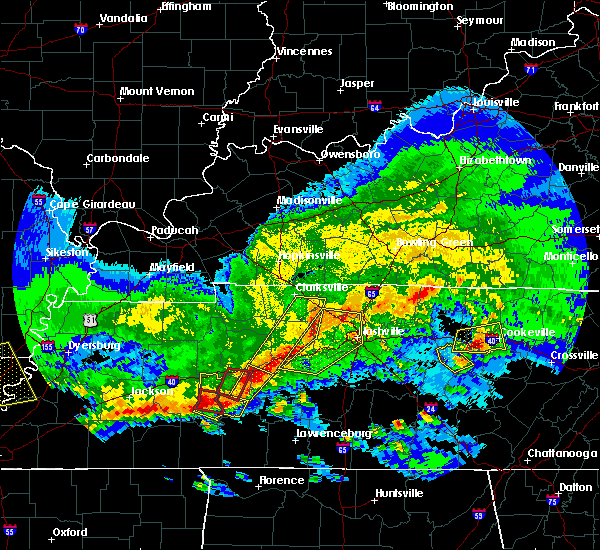 Interactive Hail Maps Hail Map for Linden, TN