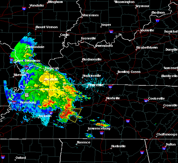 Interactive Hail Maps Hail Map for Linden, TN