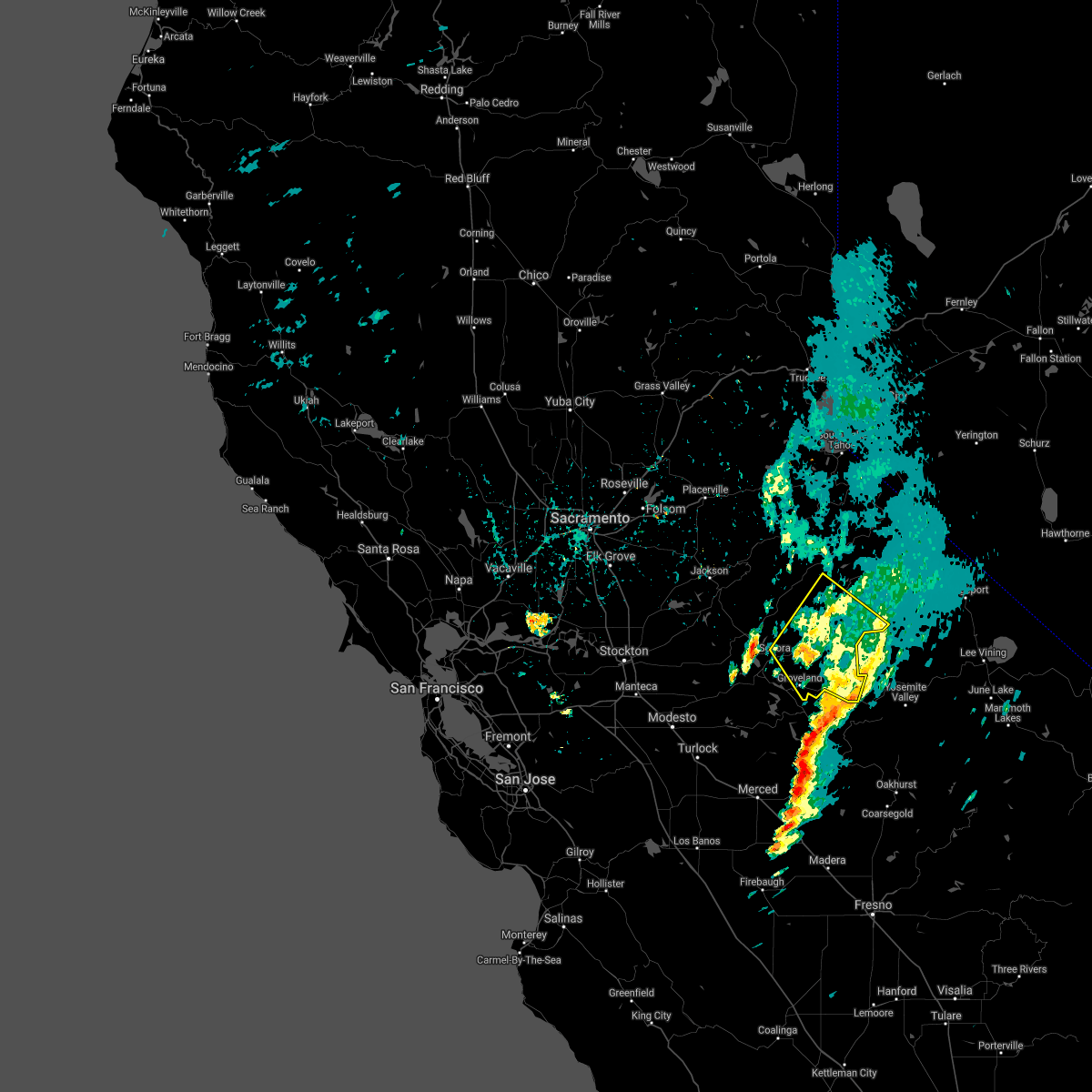 Interactive Hail Maps Hail Map for Pine Mountain Lake, CA