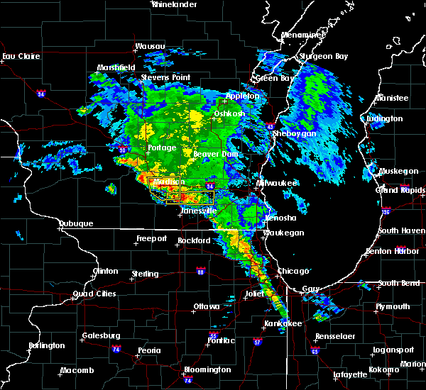 Interactive Hail Maps Hail Map for Madison, WI