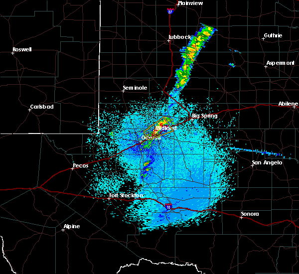 Interactive Hail Maps Hail Map for Midland, TX