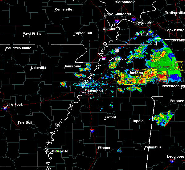 Interactive Hail Maps Hail Map for Brownsville, TN