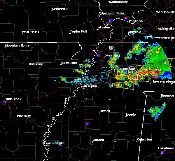 Interactive Hail Maps Hail Map for Brownsville, TN