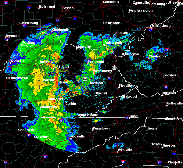 Interactive Hail Maps Hail Map for Winchester, KY