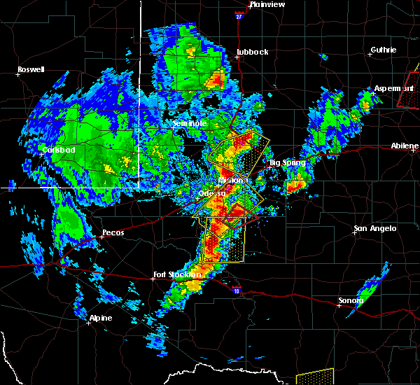 Interactive Hail Maps Hail Map for Midland, TX