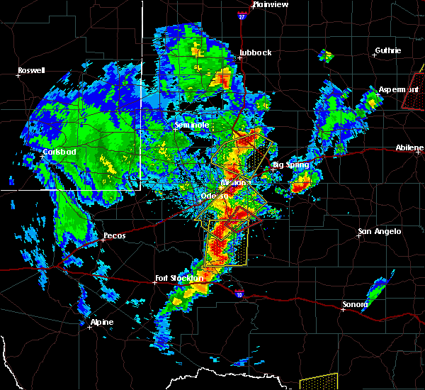 Interactive Hail Maps Hail Map for Midland, TX