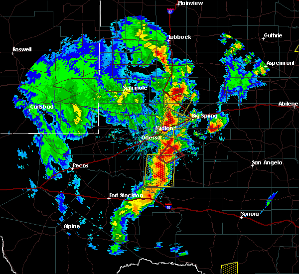Interactive Hail Maps Hail Map for Big Spring, TX