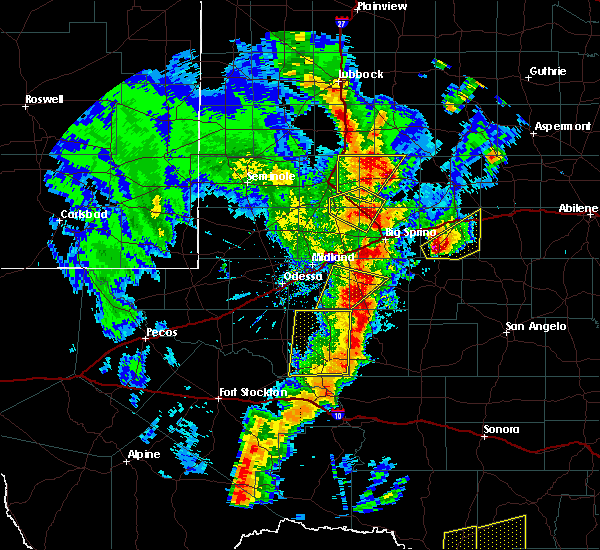 Interactive Hail Maps Hail Map for Big Spring, TX