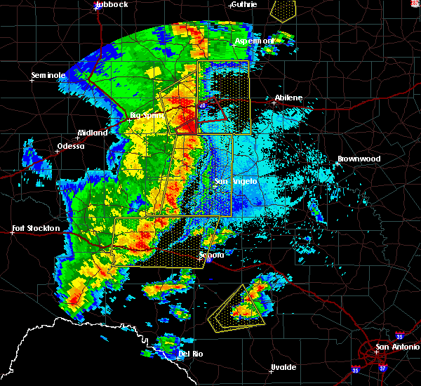 Interactive Hail Maps Hail Map for Ozona, TX