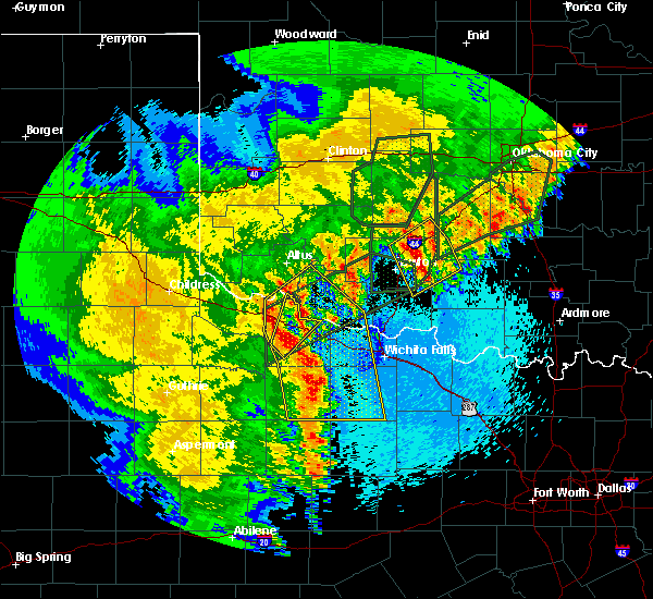 Interactive Hail Maps Hail Map for Iowa Park, TX
