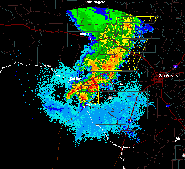 Interactive Hail Maps Hail Map for Uvalde, TX