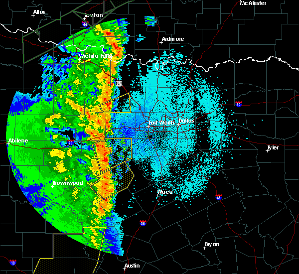 Interactive Hail Maps Hail Map for Granbury, TX
