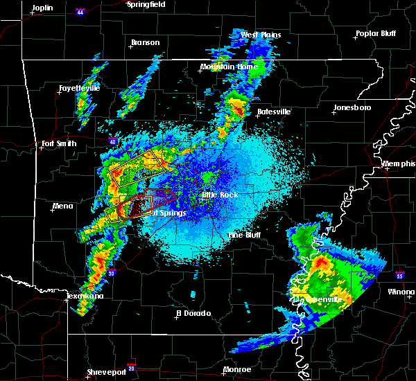 Interactive Hail Maps Hail Map for Hot Springs Village, AR