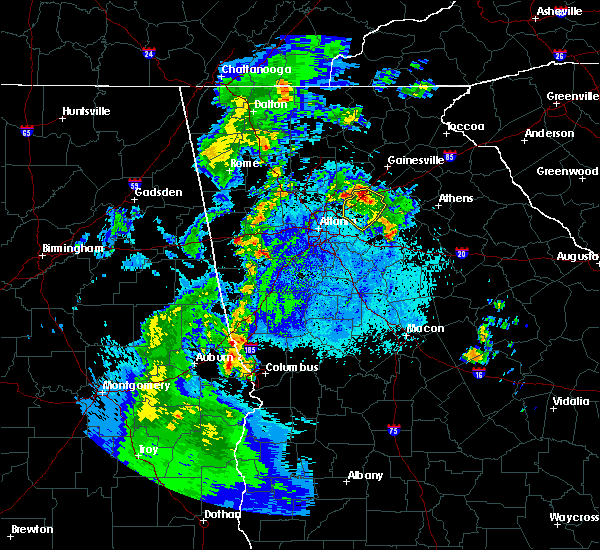 Interactive Hail Maps Hail Map for Auburn, GA