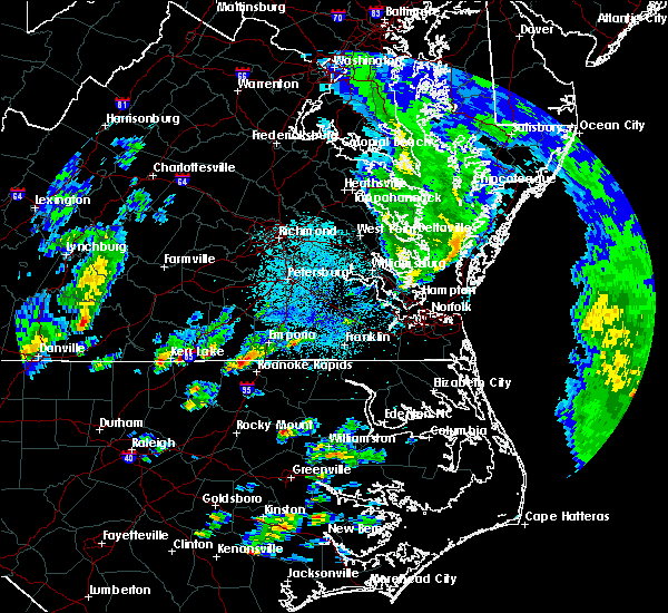 Interactive Hail Maps Hail Map for Emporia, VA