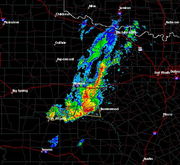 Interactive Hail Maps Hail Map for Brownwood, TX