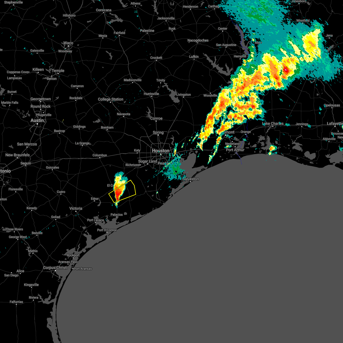 Interactive Hail Maps Hail Map for Boling, TX