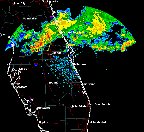 Interactive Hail Maps Hail Map for Okahumpka, FL
