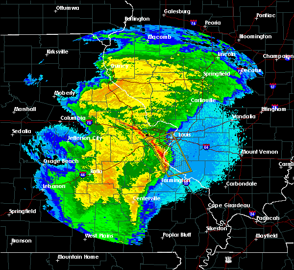 Interactive Hail Maps Hail Map for Overland, MO