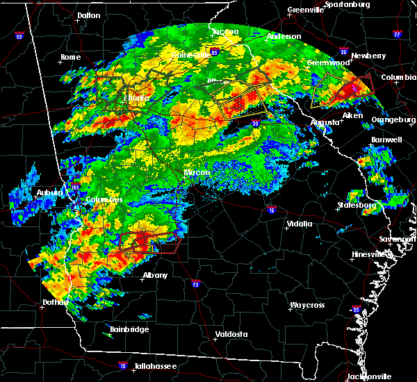Interactive Hail Maps Hail Map for Greensboro, GA
