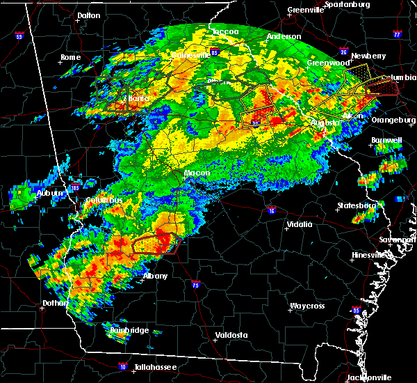 Interactive Hail Maps Hail Map for Crawfordville, GA
