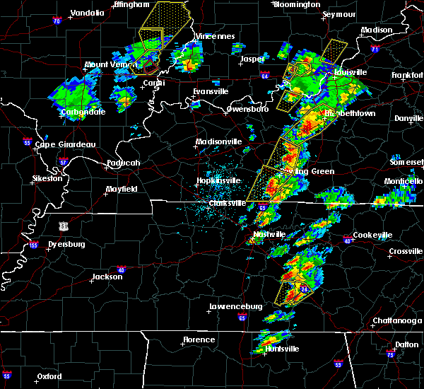 Interactive Hail Maps Hail Map for Bowling Green, KY