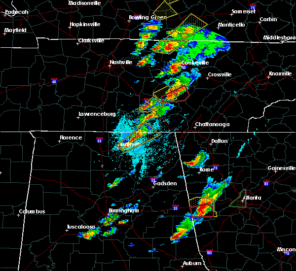 Interactive Hail Maps Hail Map for Spencer, TN