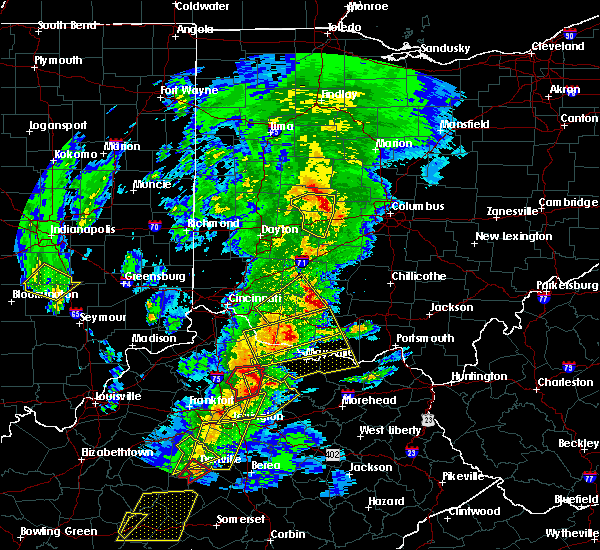 Interactive Hail Maps Hail Map for Brooksville, KY