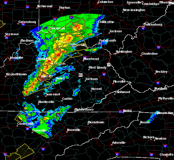 Interactive Hail Maps Hail Map for Ewing, KY