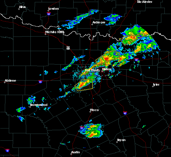Interactive Hail Maps Hail Map for Grandview, TX