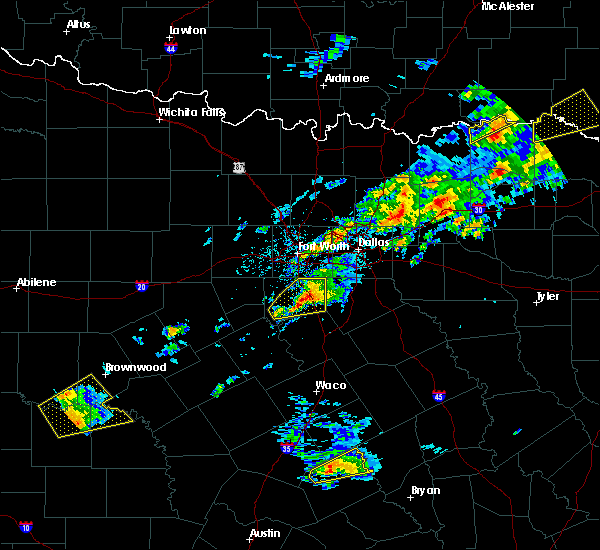Interactive Hail Maps Hail Map for Alvarado, TX