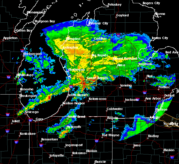 Interactive Hail Maps Hail Map for Caledonia, MI