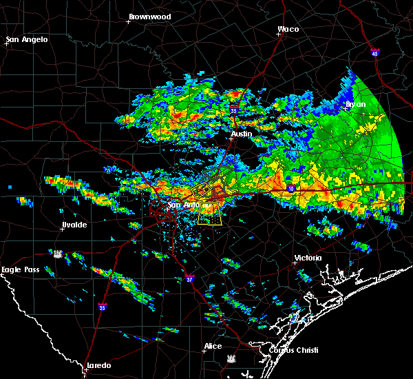 Interactive Hail Maps Hail Map for La Vernia, TX