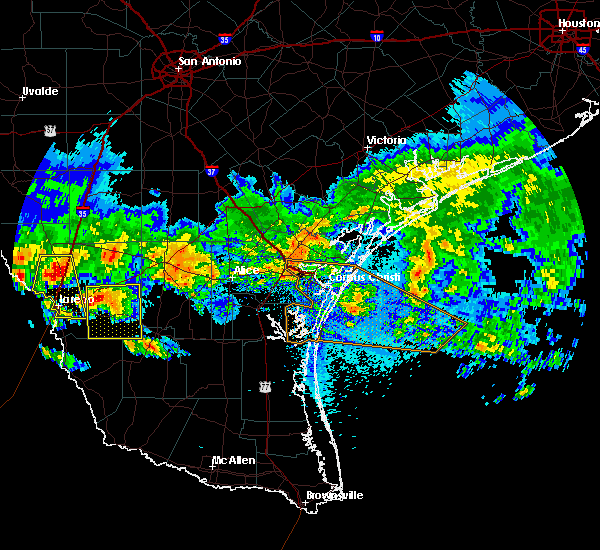 Interactive Hail Maps Hail Map for Mirando City, TX