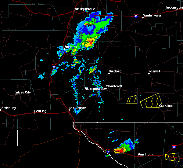 Interactive Hail Maps Hail Map for Carlsbad, NM