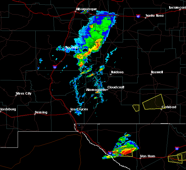 Interactive Hail Maps Hail Map for Carlsbad, NM